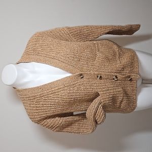 Madewell size Medium Orange Cardigan Sweater NWT